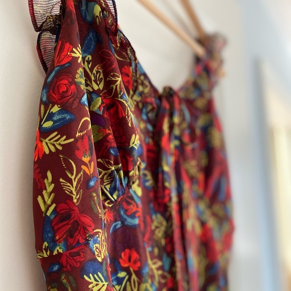 NWT Floral Printed Slip Dress - Picture 7 of 11